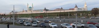 Kazan Kremlin in the sunset